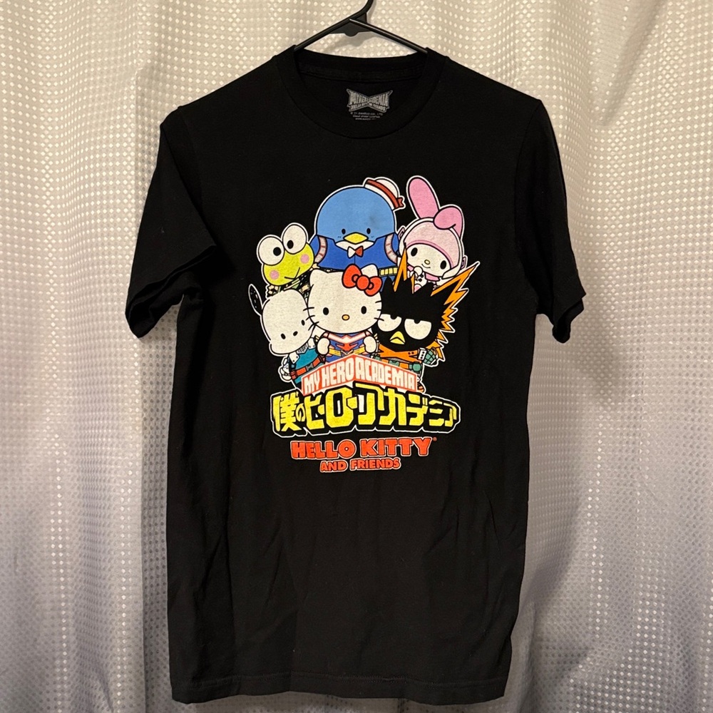 Hello Kitty and Friends Black Graphic Tee